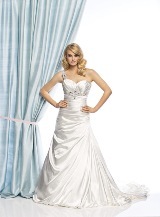 Bridal Dress: Madison - Style 4301  Fabric: Satin  Sizes:  4-30 