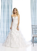 Bridal Dress: Madison - Style 4302  Fabric: Organza  Sizes:  4-30 