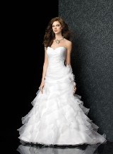 Bridal Dress: Madison - Style 4400  Fabric: ORGANZA  Sizes:  4-20 