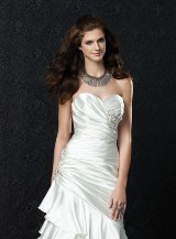 Bridal Dress: Madison - Style 4410  Fabric: SOFT SATIN  Sizes:  4-20 
