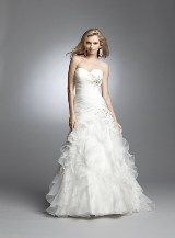Bridal Dress: Madison - Style 5505  Fabric: OrganzaColour: Ivory and WhiteSizes: 4-30 