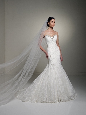 Wedding Dress - Sophia Tolli FALL 2012 Collection - Y21262 Olga - Lace; corset back only | SophiaTolliByMonCheri Bridal Gown
