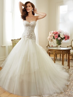 Wedding Dress - Sophia Tolli SPRING 2015 Collection - Y11560 Ibis | SophiaTolliByMonCheri Bridal Gown