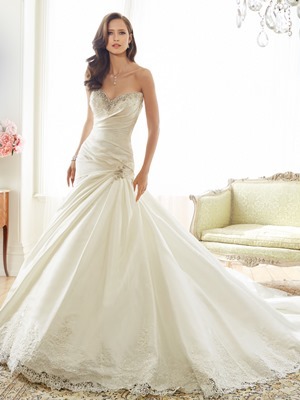 Wedding Dress - Sophia Tolli SPRING 2015 Collection - Y11571 Peacock | SophiaTolliByMonCheri Bridal Gown