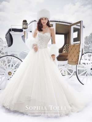 Wedding Dress - Sophia Tolli FALL 2015 Collection - Y21506 Cassidy | SophiaTolliByMonCheri Bridal Gown