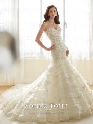 Wedding Dress - Sophia Tolli SPRING 2016 Collection - Y11628 Princess | SophiaTolliByMonCheri Bridal Gown