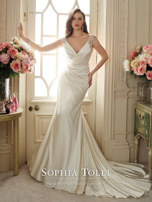 Wedding Dress - Sophia Tolli SPRING 2016 Collection - Y11631 Malika | SophiaTolliByMonCheri Bridal Gown