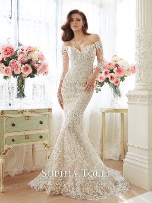 Wedding Dress - Sophia Tolli SPRING 2016 Collection - Y11632 Riona | SophiaTolliByMonCheri Bridal Gown