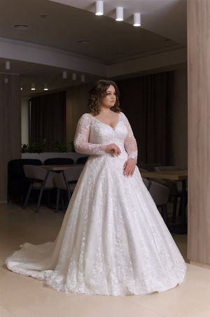 Wedding Dress - Maria Mitchello - Plus sizes - The Shades of Love Collection: PS2009 | PlusSize Bridal Gown