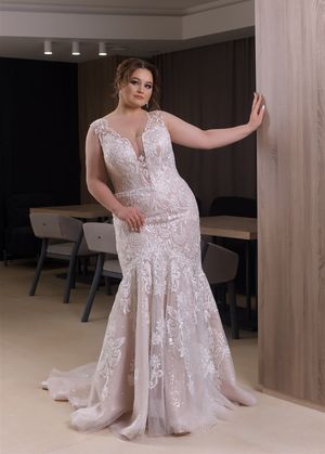 Wedding Dress - Maria Mitchello - Plus sizes - The Shades of Love Collection: PS2012 | PlusSize Bridal Gown