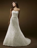 Bridal Dress: Bridals: 2162 Vintage Lace Trimmed with