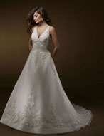 Bridal Dress: Bridals: 2168 Plush Organza and Satin wi
