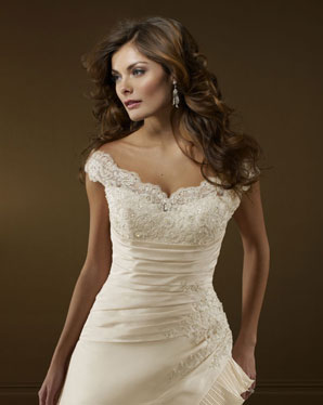 Bridals: 2172 Radiant Taffeta with Beade