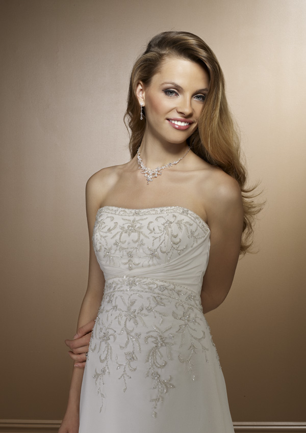 Bridals: 2194 Delicate Chiffon with Embr
