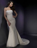 Bridal Dress: Destination/Voyage: 6141 Silky Chiffon w