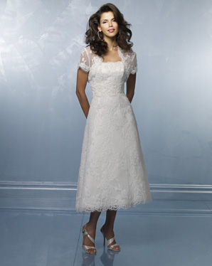 Bridal Dress: Destination/Voyage: 6173 Alencon Lace on