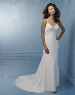 Bridal Dress: Destination/Voyage: 6181 Delicate Chiffo