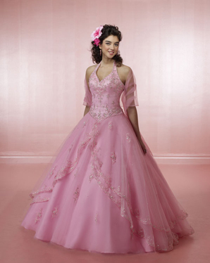Quinceanera/Vizcaya: 81008 Tulle with Em