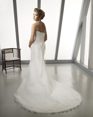 Bridals: 2203 Delicate Chiffon and Lace