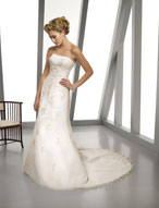 Bridal Dress: Bridals: 2203 Delicate Chiffon and Lace