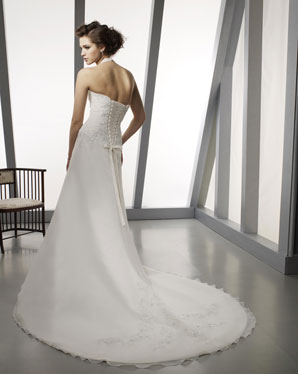 Bridals: 2213 Delicate Chiffon with Lace