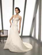 Bridal Dress: Bridals: 2213 Delicate Chiffon with Lace