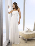 Bridal Dress: Destination/Voyage: 6201 Delicate Chiffo