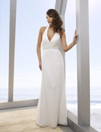 Bridal Dress: Destination/Voyage: 6202 Delicate Chiffo