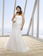 Bridal Dress: Destination/Voyage: 6203 Delicate Chiffo