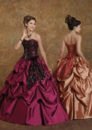 bridal gown