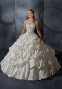 bridal gown