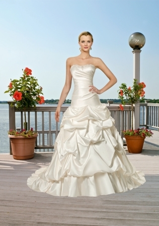 Bridal Dress: Mori Lee Voyage Collection: 6507 - Luxe Taffeta with Embroidery