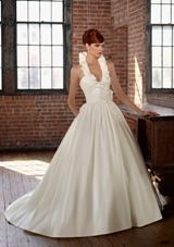 Bridal Dress: Mori Lee Blue Collection: 4805 - Radiant Taffeta 