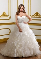 Bridal Dress: Mori Lee Bridal SPRING 2012 Collection: 1803 - EMBROIDERY ON ORGANZA 