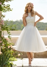Bridal Dress: Mori Lee Voyage SPRING 2013 Collection: 6749 - Classic Embroidered Lace on Tulle 