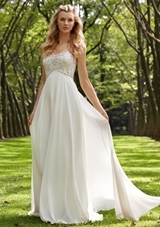 Bridal Dress: Mori Lee Voyage SPRING 2013 Collection: 6750 - Crystal Beaded Embroidery on Delicate Chiffon 