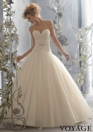 Wedding Dress - Mori Lee Voyage FALL 2014 Collection: 6788 - Tulle Wedding Gown | MoriLee Bridal Gown