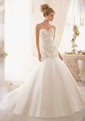 Wedding Dress - Mori Lee Bridal SPRING 2014 Collection: 2606 - Crystal Beaded Embroidery on Tulle | MoriLee Bridal Gown