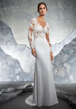 Wedding Dress - Mori Lee Blue SPRING 2018 Collection: 5609 - Kaira | MoriLee Bridal Gown