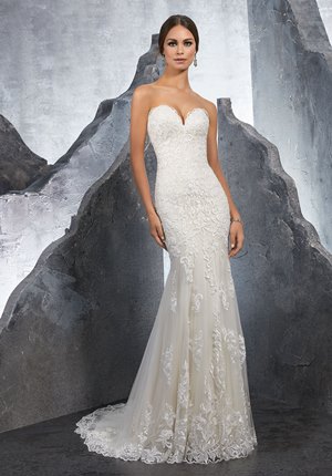Wedding Dress - Mori Lee Blue SPRING 2018 Collection: 5615 - Kirstie | MoriLee Bridal Gown