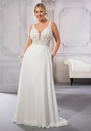 Wedding Dress - Mori Lee Julietta Fall 2021 Collection: 3331 - Caitlin Wedding Dress | PlusSize Bridal Gown