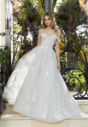 Wedding Dress - Mori Lee Blue Fall 2022 Collection: 5971 - Fabienne Wedding Dress | MoriLee Bridal Gown