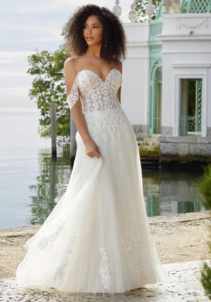 Wedding Dress - Mori Lee Voyagé Fall 2022 Collection: 6974 - Florina Wedding Dress | MoriLee Bridal Gown