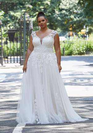 Wedding Dress - Mori Lee Julietta Spring 2023 Collection: 3375 - Hadley Wedding Dress | PlusSize Bridal Gown