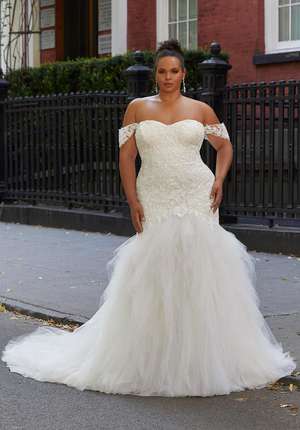 Wedding Dress - Mori Lee Julietta Spring 2023 Collection: 3380 - Hillary Wedding Dress | PlusSize Bridal Gown