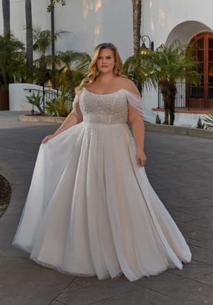 Wedding Dress - Mori Lee Julietta Bridal Collection: 3399 - Luna Wedding Dress | PlusSize Bridal Gown