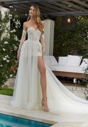 Wedding Dress - Mori Lee Blu Bridal Collection: 4140 - Monica Wedding Dress | MoriLee Bridal Gown