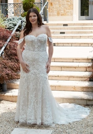 Wedding Dress - Mori Lee Julietta Bridal Collection: 3415 - Nahla Wedding Dress | PlusSize Bridal Gown