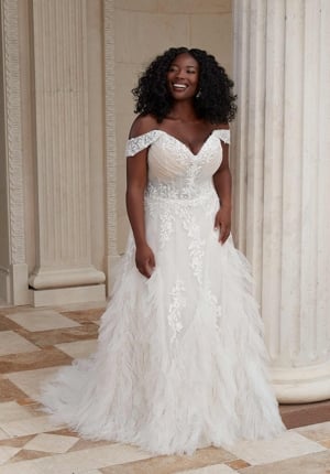 Wedding Dress - Mori Lee Julietta Bridal Collection: 3417 - Nicole Wedding Dress | PlusSize Bridal Gown