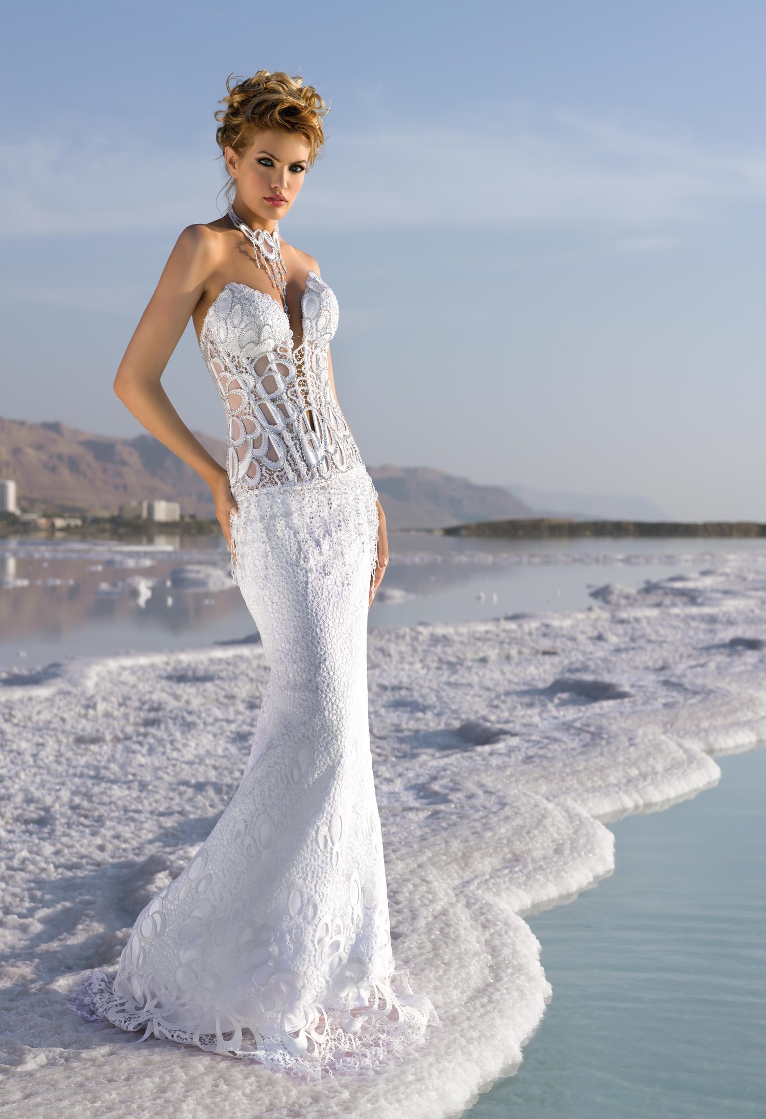 Fashion for the Daring Bride: Sheer see-through bridal dresses